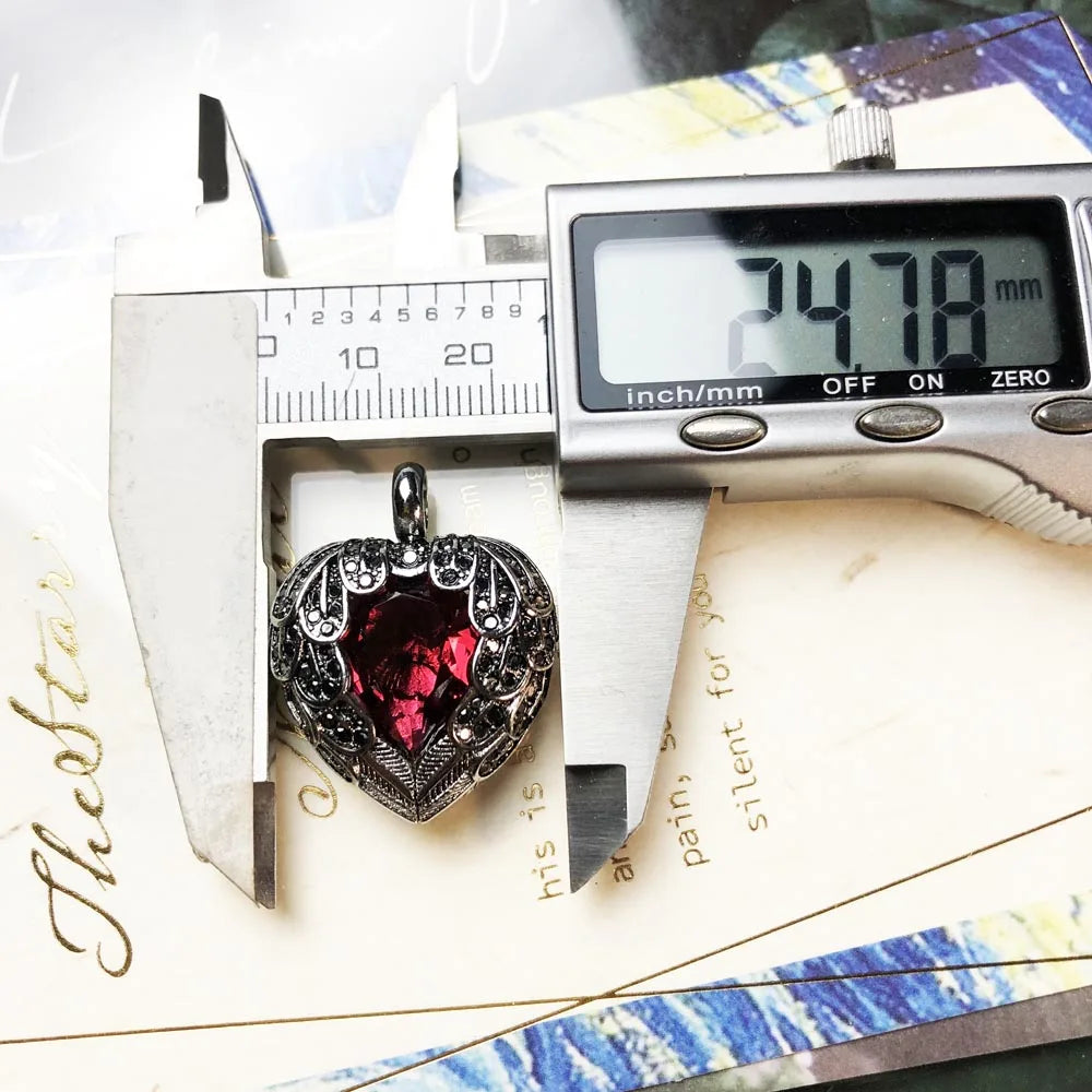 Damen-Charm-Anhänger Schlüssel Schlange Herz aus Sterlingsilber