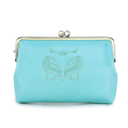 Damen Echtleder Geldbörse Fuchs Design bunt Luxus Designer Reise Geschenk