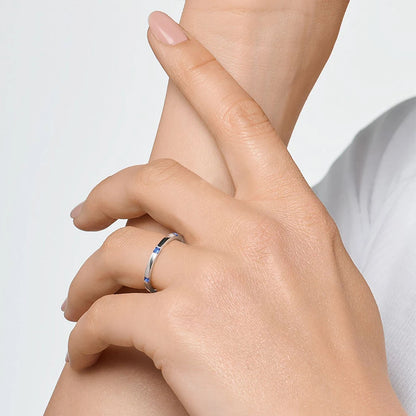 Damen-Ring bunte Steine Weihnachten II aus Sterlingsilber