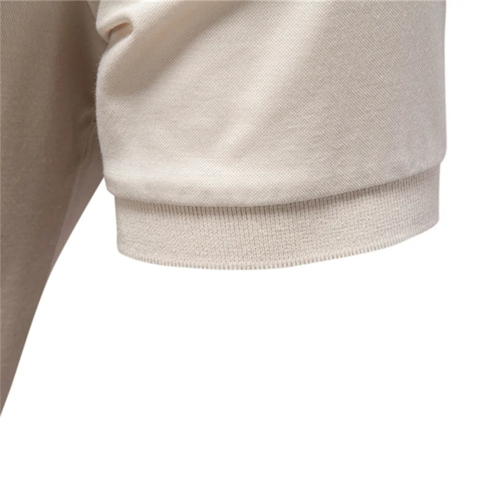 Hochwertiges Atmungsaktives Poloshirt Für Herren Mit Seidiger Weichheit