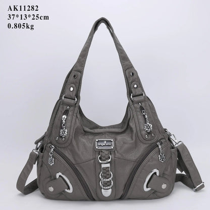 Damen-Schultertasche Multifunktionale Alltagstasche Mit Top-Griff Großes Fassungsvermögen