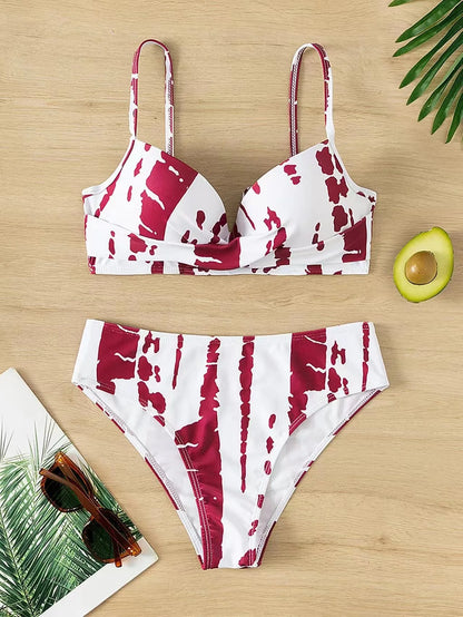 Sexy Push-Up-Bikini-Set für Damen – Brasilianischer Stil für Strand und Pool