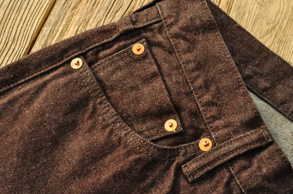 Herren Jeans aus Selvedge-Denim im Vintage-Stil mit Tapered Fit