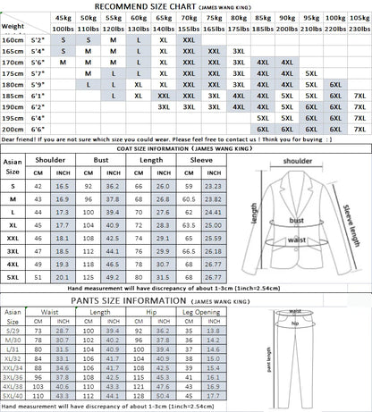 Luxuriöses Herren-Doppelreiher Anzugset: Eleganter 5XL Smoking für Hochzeit & Gala-Veranstaltungen