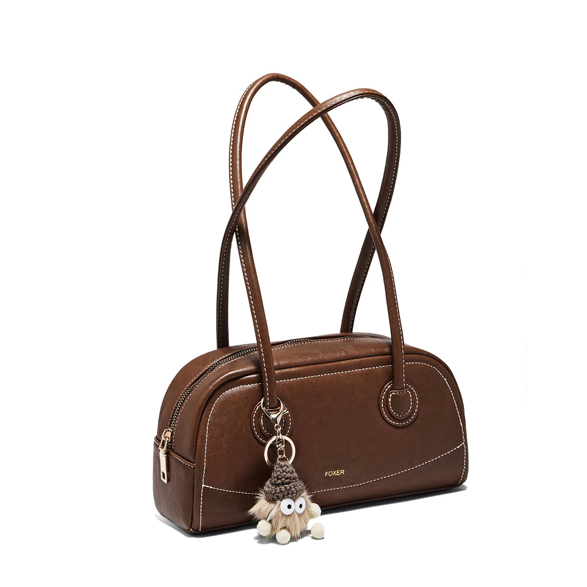 Damen Handtasche Aus PU Leather Simple Retro Stil Für Casual Commuting