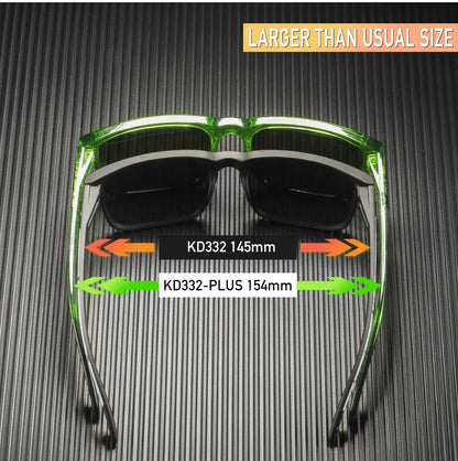 Sonnenbrille übergroß quadratisch polarisiert 64mm Angeln Herren
