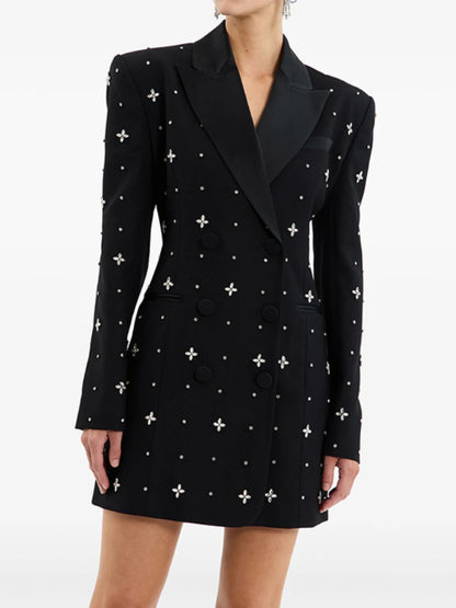 Ärmelloses, trägerloses Damen-Tunikakleid mit Patchwork-Falten im minimalistischen Design – modisch und elegant