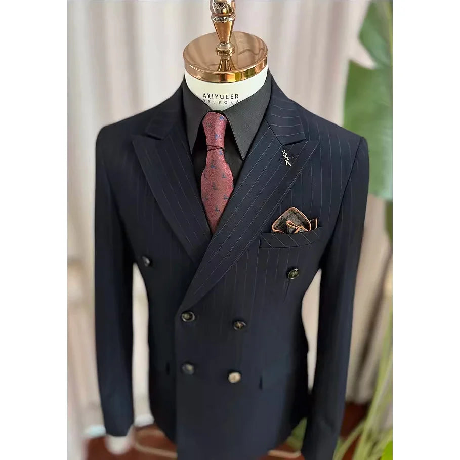 Eleganter Herrenanzug in Weiß – Slim Fit mit Blazer, Weste und Hose für Hochzeit oder Party