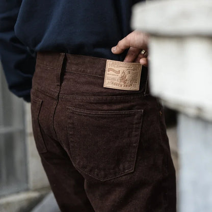 Herren Jeans aus Selvedge-Denim im Vintage-Stil mit Tapered Fit
