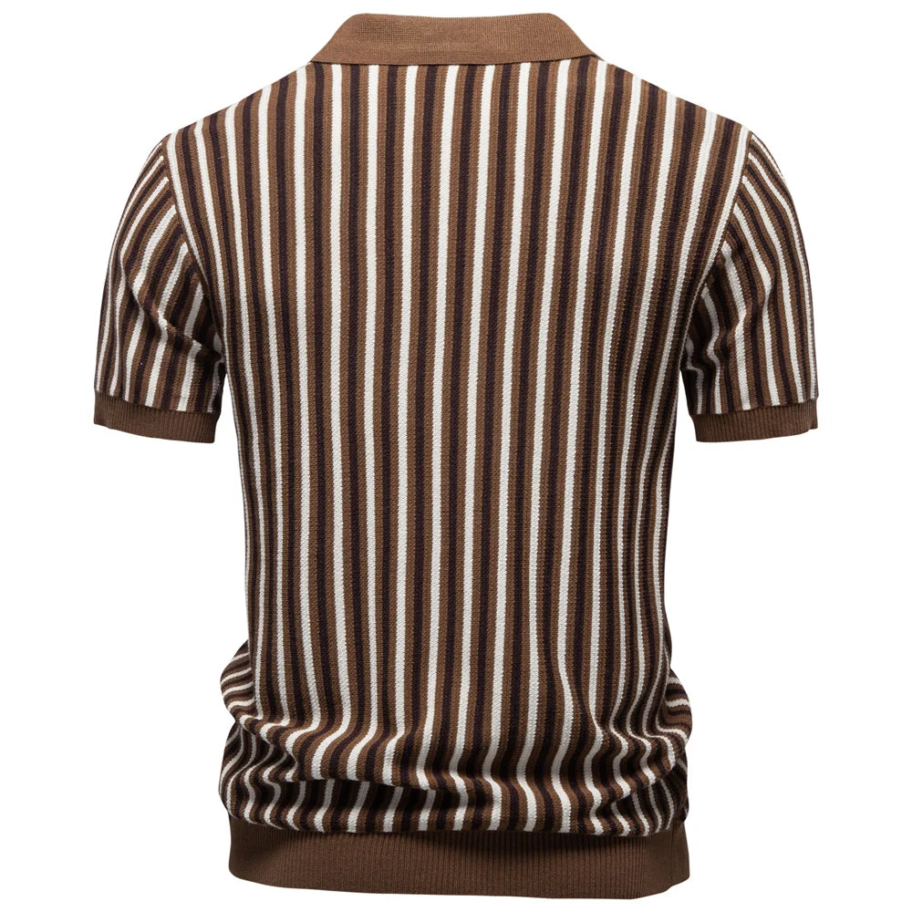 Modernes Herren Poloshirt Mit Cool Touch Atmungsaktivem Design