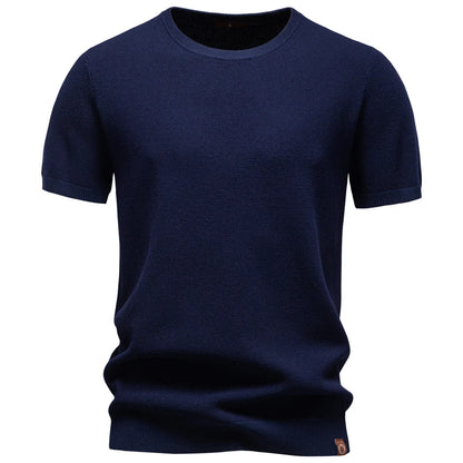 Atmungsaktives Herren Tshirt Aus Kühlender Eisseide Für Den Sommer