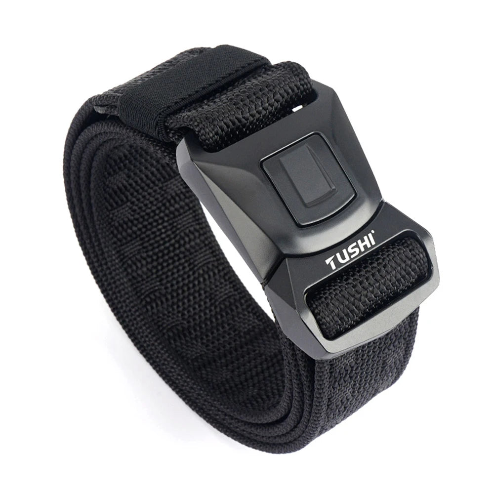 VATLY Army Tactical Gürtel Herren 1200D Nylon Anti-Rost Schnalle Outdoor