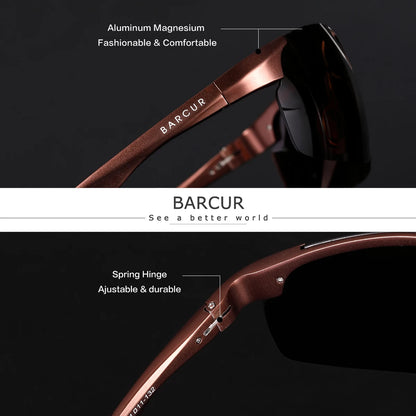 Sonnenbrille Sport Textur UV400 polarisiert Radfahren Blendschutz