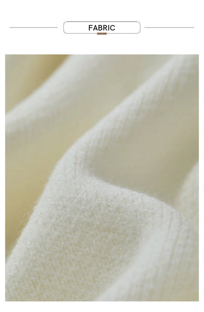 Detailansicht Felloptik-Gewebe: weicher, dichter Flor am Damenpullover
