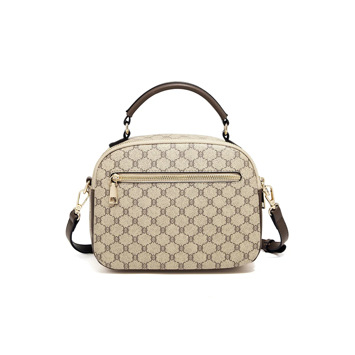 Damen Schultertasche aus PVC-Leder Im Vintage-Stil Crossbody