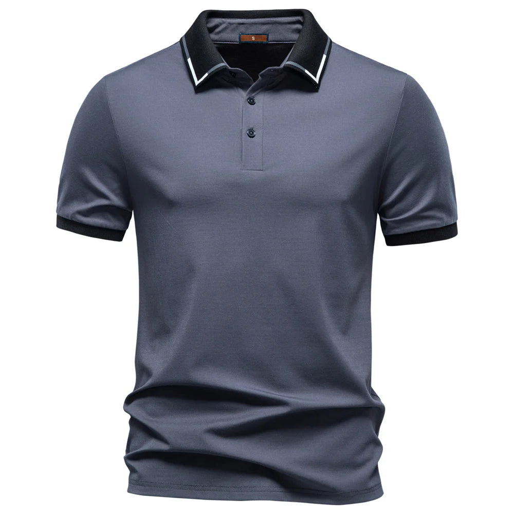 Premium Herren Poloshirt Atmungsaktiv Perfekter Schnitt
