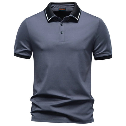 Premium Herren Poloshirt Atmungsaktiv Perfekter Schnitt