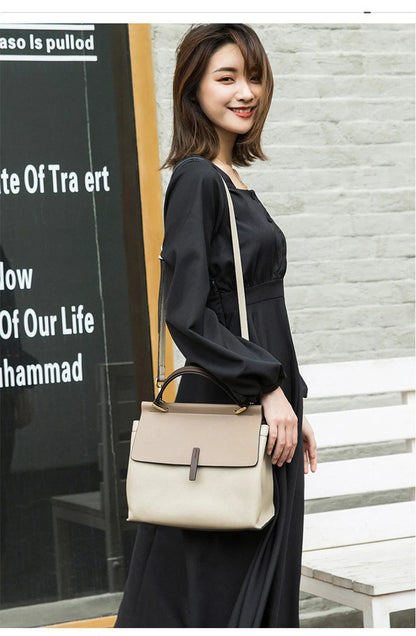 Office Damen Handtasche aus Kuhleder
