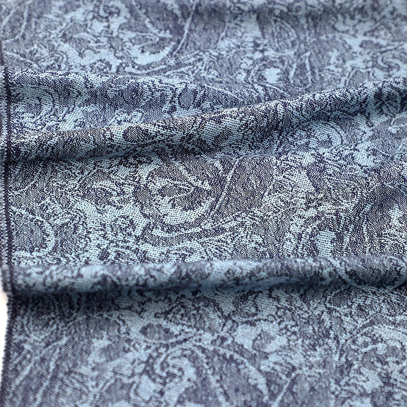 Damen Jacquard Schal ethnisch Kaschmir dick weich Halstuch Bandana Outdoor
