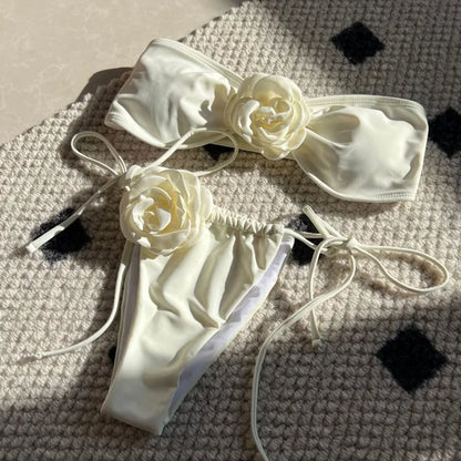 Sommerlicher Push-up-Bikini im brasilianischen Stil – ideal für Strand und Pool
