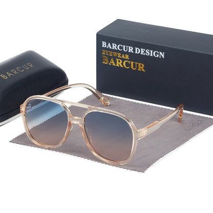Damen-Sonnenbrille quadratisch 70er Retro Polaroid photochrom UV400