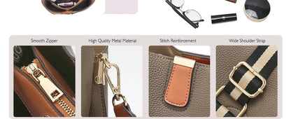 Damen Schulter Tasche im Retro Look
