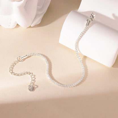 Damen-Kettenarmband funkelnd aus Edelstahl
