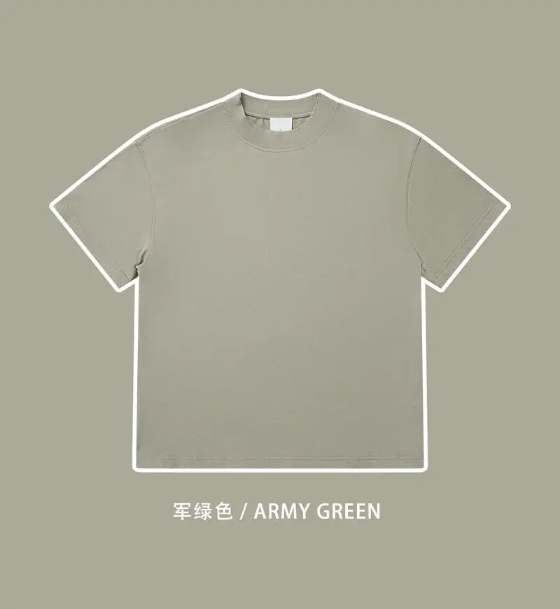 Herren T-Shirt mit 280gsm und hohem Gewicht im lässigen Stil