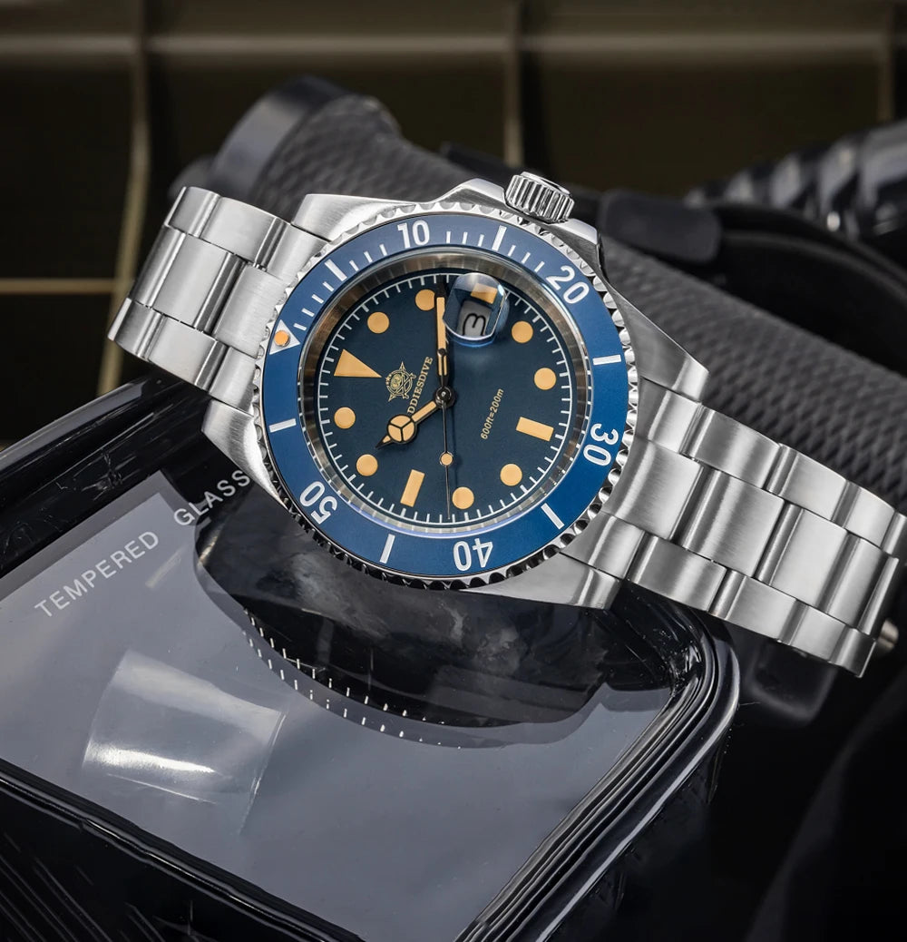 41mm Herren Quarzuhr Business 200m wasserdicht Mineralglas japanisches Werk Leuchtzeiger