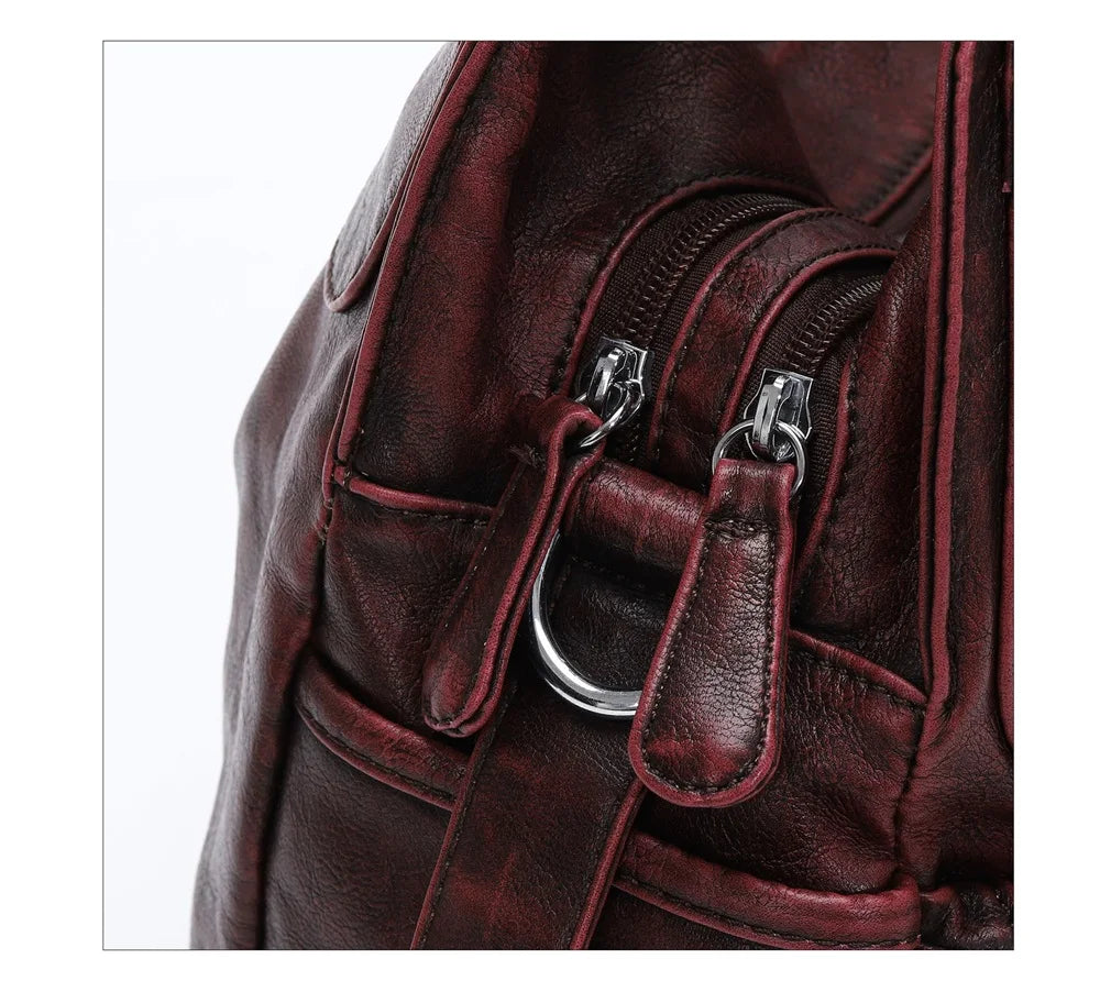 Damen-Schultertasche mit Leopardenmuster und Top-Handle Tragegriff für Alltag und Freizeit Vielseitig