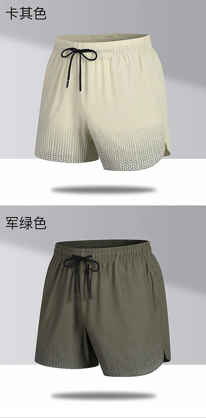 Leichtes Herren-Sommer-Set mit kurzen Ärmeln und Shorts – ideal für Sport und Freizeit