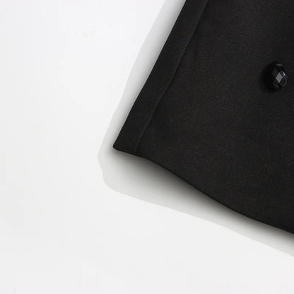 Elegantes Damenkleid mit Rundhalsausschnitt, langen Ärmeln und Patchwork-Design in lockerer Passform.
