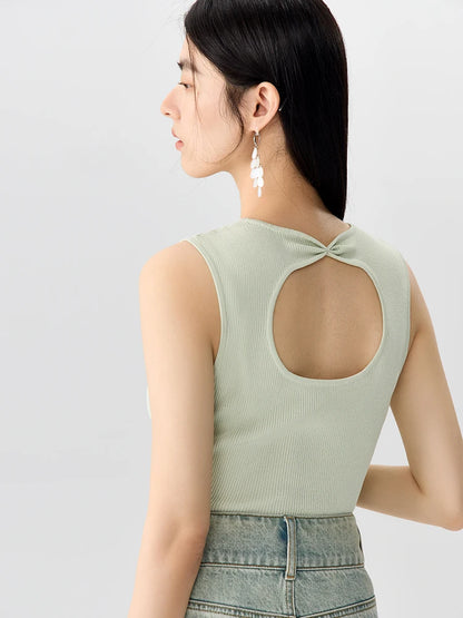 Imitations-Denim-Fashion-Anzug für Damen – vielseitiges, minimalistisches Outfit mit Shirt und Rock für Frühling und Sommer