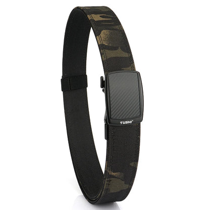Herren-Gürtel mit Automatischer Metallschnalle aus Nylon Militärisch-Taktisch Robust