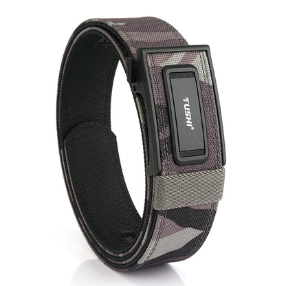 Herren-Taktischer Gürtel Mit Metall-Schnalle Für Outdoor-Einsatz 3,8 cm Breite Aus Polyester
