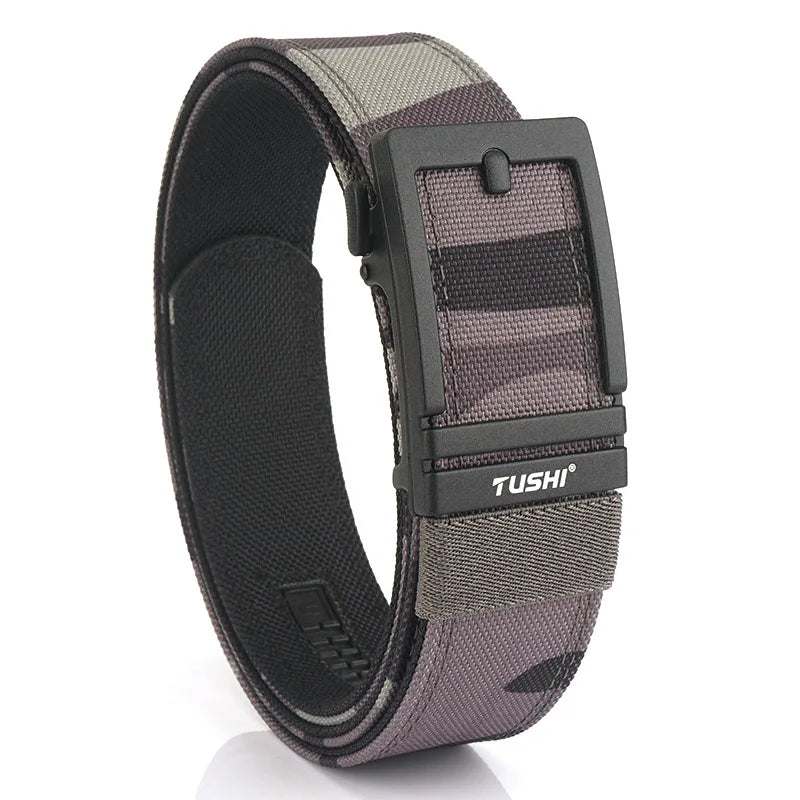 Unisex-Taktischer Gürtel aus 1100D Nylon mit Zinklegierung-Schnalle und Schnellverschluss 3,8 cm Breite