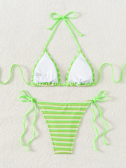 Floraler Push-Up-Bikini im brasilianischen Stil für Damen – ideal für Strand und Pool