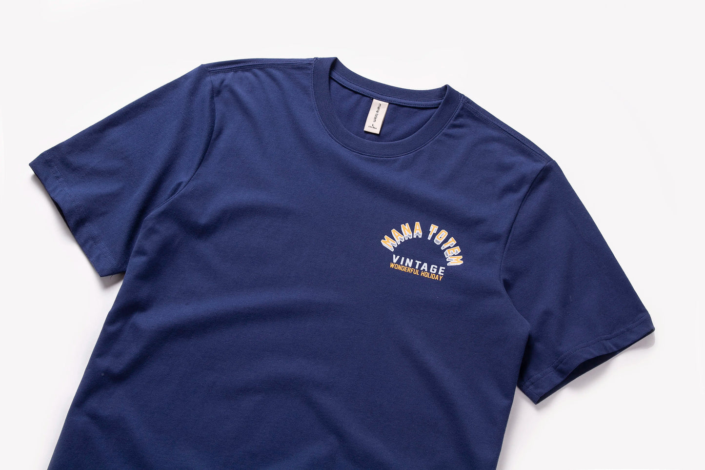 Herren T-Shirt mit Druck und kurzen Ärmeln aus 100 Prozent Baumwolle