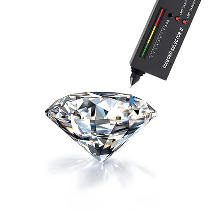 Damen-Ohrstecker Moissanit 1,0 ct aus 14k Gelbgold Zertifiziert Luxus-Ohrringe für Hochzeit und Geburtstag