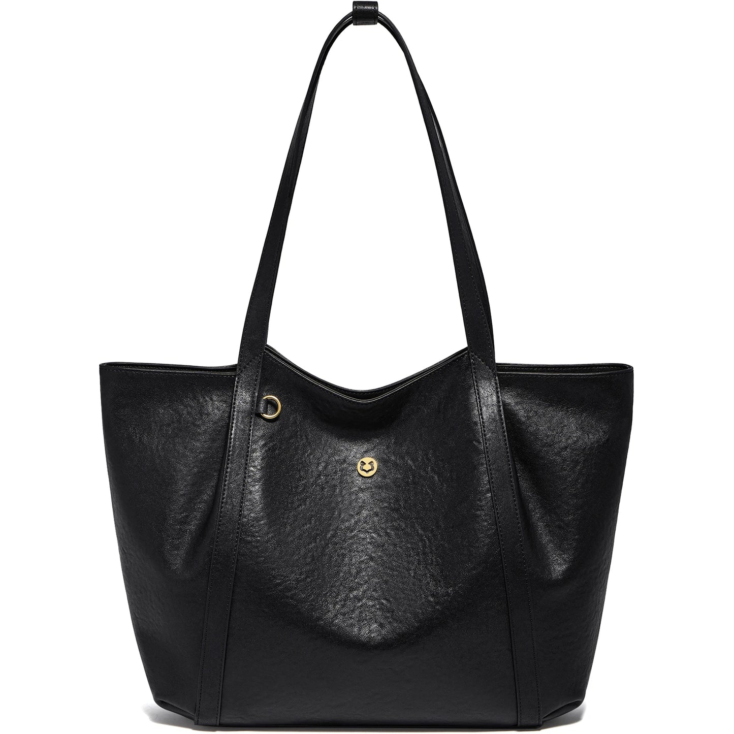 Damen-Tote-Tasche aus Rindleder mit großer Kapazität und leichtem Gewicht für Pendeln und Alltag