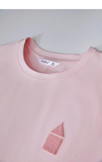 Damen T-Shirt aus Eisprozellan mit Rundhalsausschnitt und antibakteriellen Eigenschaften