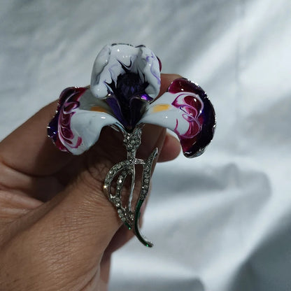 Brosche Schmetterling Emaille Mode Tier Pin Schmuck Damen