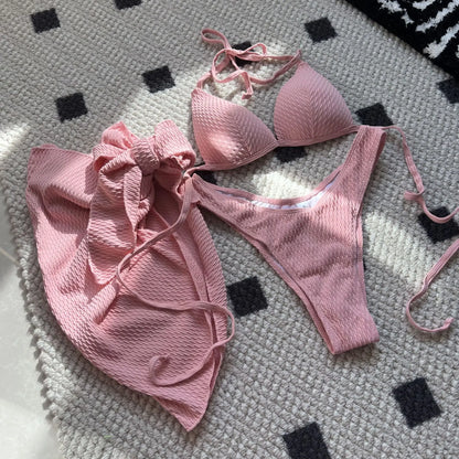 Sexy Push-Up-Bikini-Set für Damen – Brasilianischer Stil für Strand und Pool