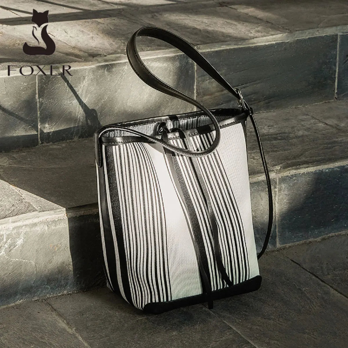 Damen Schultertasche aus veganem Leder – Große Beuteltasche für Büro und Alltag