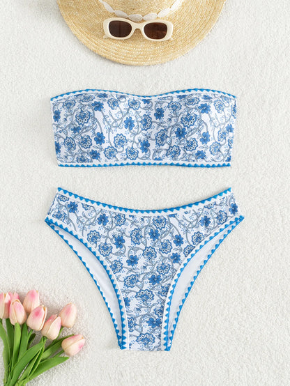 Sommerlicher Push-Up-Bikini im brasilianischen Stil – ideal für Strand und Pool