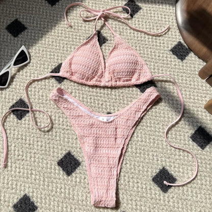 Sexy Push-Up-Bikini-Set für Damen – Brasilianischer Stil für Strand und Pool