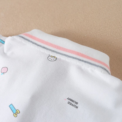 Baby Mädchen Sommer Hemd 2023 Neue Kinder Baumwolle Kurzarm Kleidung Kinder Polo T-shirt Baby Drehen-unten Kragen kleidung