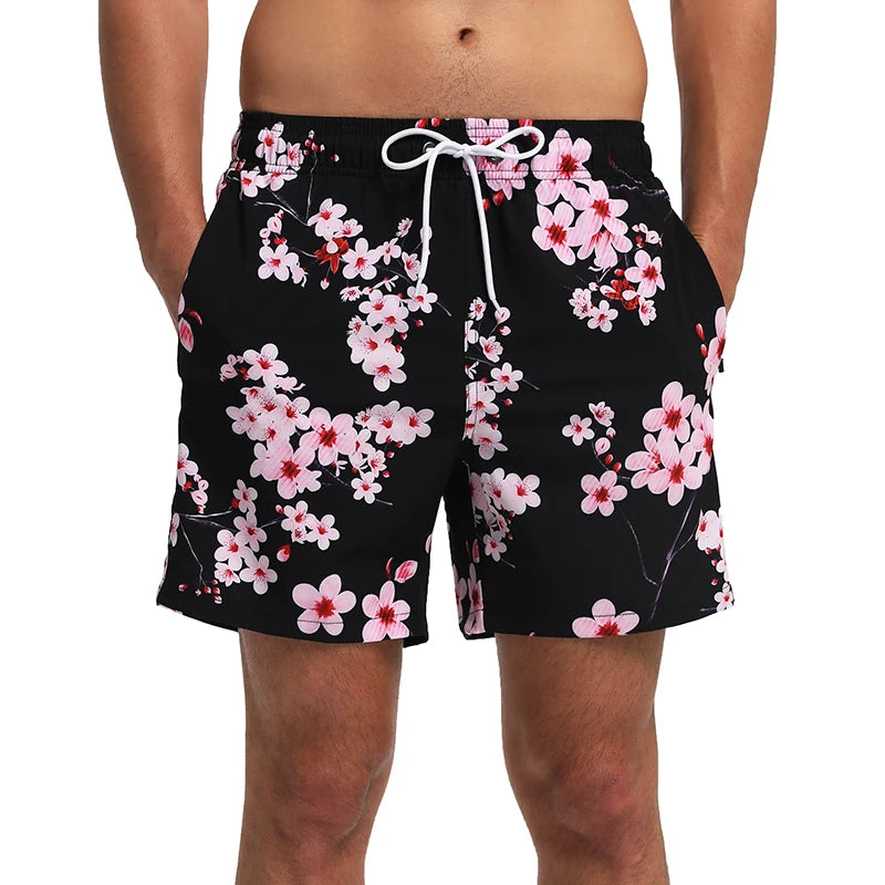 Kurze Herren-Badeshorts für Surfen und Sport – ideal für Strand und Schwimmen