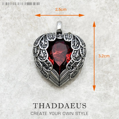 Damen-Charm-Anhänger Schlüssel Schlange Herz II aus Sterlingsilber