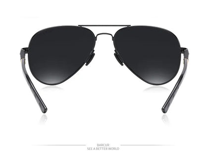 Sonnenbrille Pilot polarisiert UV400 Fahren Angeln Herren